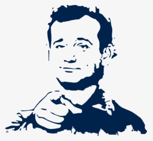 Clip Art Pin On Clothes For - Bill Murray Pumpkin Stencil, HD Png Download, Free Download