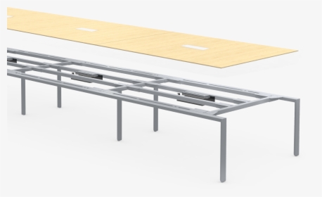 Miro Conference Table With Steel Substructure - Coffee Table, HD Png Download, Free Download