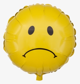 Sadness Balloon Face Smiley - Balloon With Smiley Face Png, Transparent Png, Free Download
