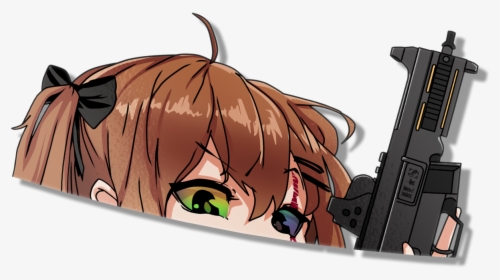 Image Of Ump-9 Peeker - Cartoon, HD Png Download, Free Download