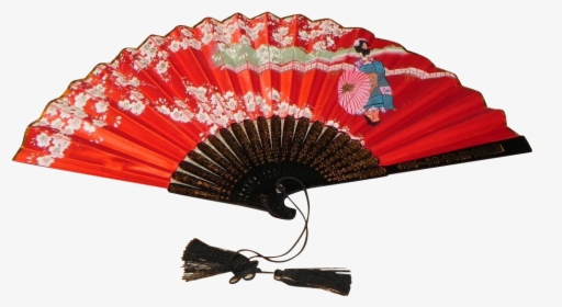 Silk Japanese Cherry Blossom Fan , Png Download - Comb, Transparent Png, Free Download