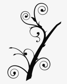 Branch Drawing Tree Silhouette Computer Icons - Tree Branch Clip Art, HD Png Download, Free Download