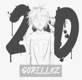 Anime Gorillaz 2d, HD Png Download, Free Download