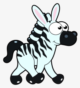Cartoon Zebra Clipart At Getdrawings - Zebra, HD Png Download, Free Download