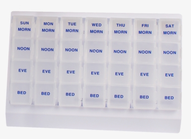 One Week Plus Today Pill Organizer - Shelf, HD Png Download, Free Download