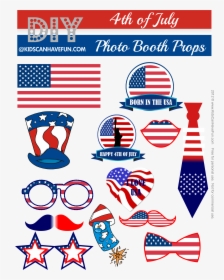 4th Of July Diy Photo Props, HD Png Download, Free Download