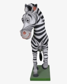 Zebra Cartoon Statue, HD Png Download, Free Download