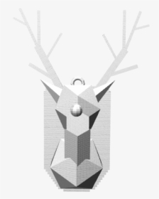 Reindeer Head - Emblem, HD Png Download, Free Download
