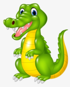 Transparent Cute Alligator Clipart - Coccodrillo Cartone Animato Immagini, HD Png Download, Free Download