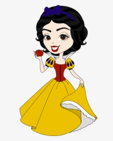 {sweet Snow White} Printables Birthday party - Cartoon, HD Png Download, Free Download