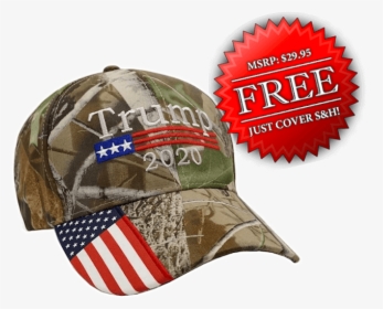 Free Trump Hat Camo - Trump 2020 Hat Camo, HD Png Download, Free Download