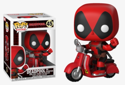 Funko Pop Deadpool Scooter, HD Png Download, Free Download