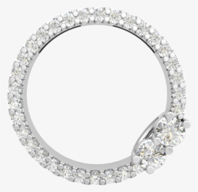 0 66ctw Round Natural Diamond Circle Forever Us Pendant - Diamond, HD Png Download, Free Download