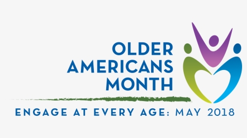 Older Americans Month Logo - Older Americans Month 2018, HD Png Download, Free Download