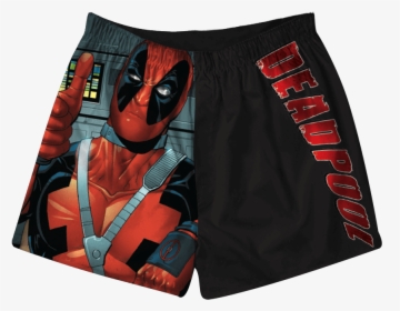 Thumbs Up Deadpool Boxers - Board Short, HD Png Download, Free Download