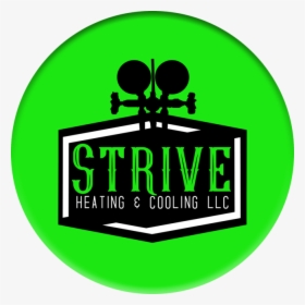 Strive Heating And Cooling Logo - Emblem, HD Png Download, Free Download
