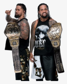 Picture - Wwe The Usos Tag Team Champions Png, Transparent Png, Free Download