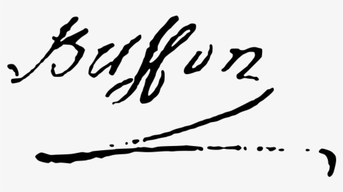 Buffon Signature, HD Png Download, Free Download