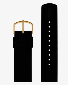 Black Silicone Strap, 20 Mm - Strap, HD Png Download, Free Download