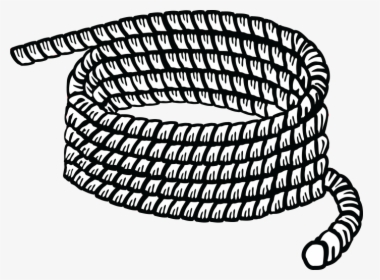 Rope Clipart Png - Rope Clipart Black And White, Transparent Png, Free Download