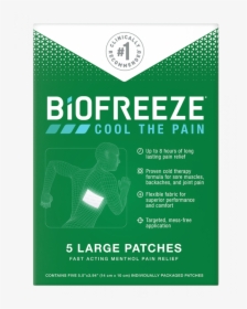 Biofreeze Patches, HD Png Download, Free Download
