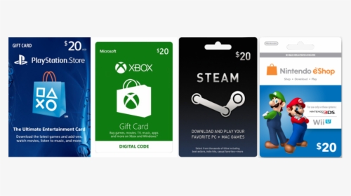 Picture - Gift Cards For Gaming, HD Png Download, Free Download