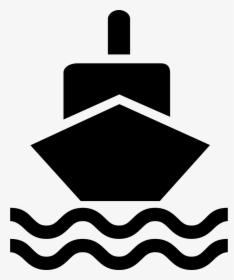 Transparent Cruise Ship Black And White Png - Water Taxi Symbol Png, Png Download, Free Download