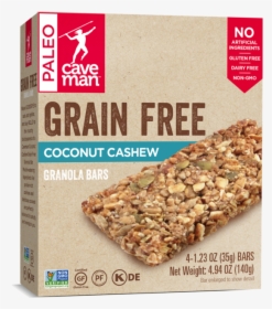 Caveman Grain Free Granola Bars, HD Png Download, Free Download