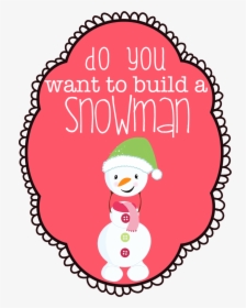 Transparent Frozen Snowman Png - T Want To Be Crazy, Png Download, Free Download