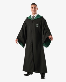 Harry Potter Slytherin Replica Robe - Harry Potter Slytherin Costume, HD Png Download, Free Download