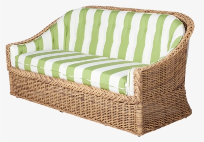 Outdoor Round Back Sofa - Wicker, HD Png Download, Free Download