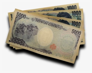 Cash Euro Banknotes Money - 5000 Yen, HD Png Download, Free Download