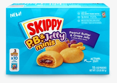 Skippy Peanut Butter And Jelly Minis, HD Png Download, Free Download