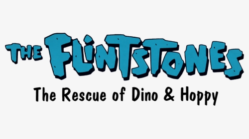 Transparent Flintstones Png - Flintstones The Rescue Of Dino & Hoppy Logo Png, Png Download, Free Download