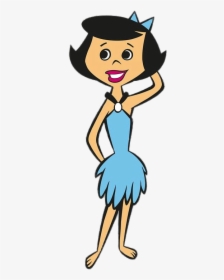 The Flintstones Betty Rubble Posing - Betty Rubble Cartoon Character, HD Png Download, Free Download