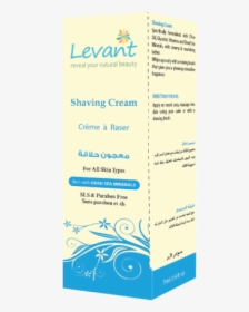 Shaving Cream - Levant Cream Soft Mud Cream On Line, HD Png Download, Free Download