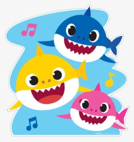 Baby Shark Png - Baby Shark Giant Coloring Pages, Transparent Png, Free Download