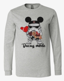 Star Wars Stormtrooper Micky Vacay Mode Shirt - Tokyo Ghoul T Shirtlong Sleeve Gray, HD Png Download, Free Download