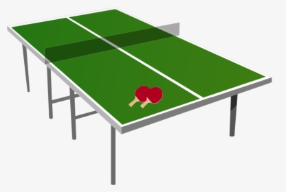 Transparent Table Clipart Png - Ping Pong Table Clip Art, Png Download, Free Download