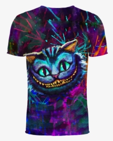 Cheshire Cat Alice In Wonderland 3d T-shirt - Cheshire Cat Dizzy Alice In Wonderland, HD Png Download, Free Download