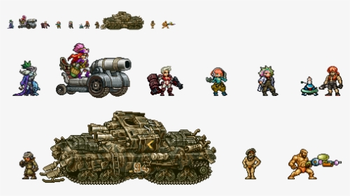 Metal Slug Fan Sprites, HD Png Download, Free Download