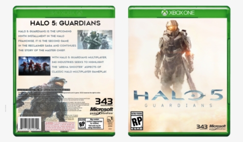 Guardians Box Art Cover - Halo 5 Guardians Xbox One Box, HD Png Download, Free Download