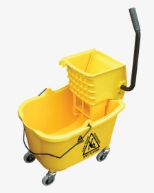 Mop Bucket Png - Mop Bucket Cart, Transparent Png, Free Download