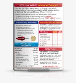 Ultra Red Krill Oil - Flyer, HD Png Download, Free Download