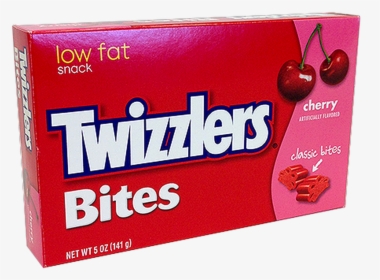 Twizzlers, Cherry Nibs, 5 Oz - Twizzlers Cherry Bites Box, HD Png Download, Free Download