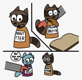 Peanut Butter Jar - Cartoon, HD Png Download, Free Download