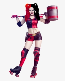 Harley Quinn Black And Red, HD Png Download, Free Download