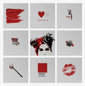 ““ New 52 Style Moodboard 1 /  ” ” - Aesthetic Harley Quinn Moodboard, HD Png Download, Free Download