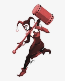 Harley Quinn Clipart Animated Series Mallet - Cartoon, HD Png Download, Free Download
