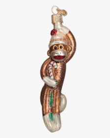 Old World Christmas Sock Monkey Ornament - Christmas Ornament, HD Png Download, Free Download